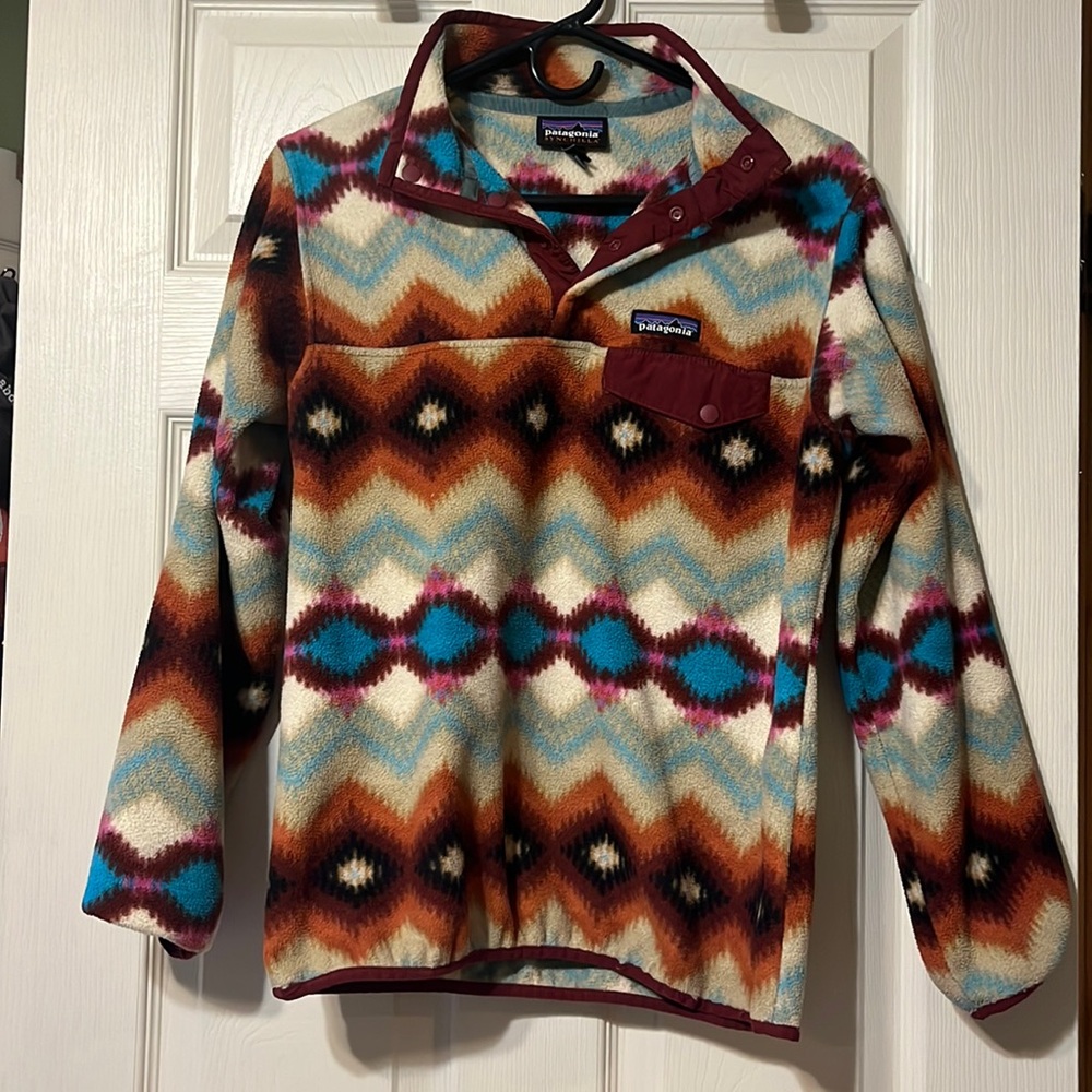 Patagonia Snap-T Synchilla Quarter Button Down Fleece - Sz XS